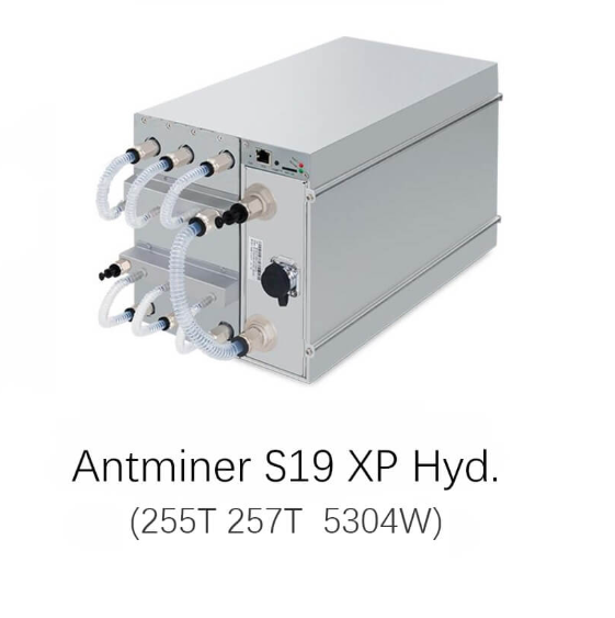 Bitmain Anminer S19 XP Hyd. 257T 5345W SHA-256 Bitcoin Miner