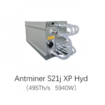 Bitmain Antminer S21j XP Hyd 495Th/s 5940W Bitcoin Miner Hydro Cooling