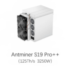Bitmain Antminer S19 Pro++ 125Th/s 3250W Bitcoin Miner BTC Mining