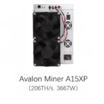 Canaan Avalon A15XP 206T 3667W Bitcoin Miner