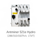 Bitmain Antminer S21e Hydro 288Th/s 310Th/s 322Th/s 17J/T Bitcoin Miner Hydro Cooling