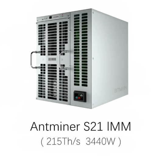 Bitmain Antminer S21 Immersion 215Th/s 301Th/s 16J/T Bitcoin Miner