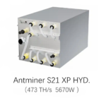 Bitmain Antminer S21 XP Hydro 473Th/s 5670W BTC Mining