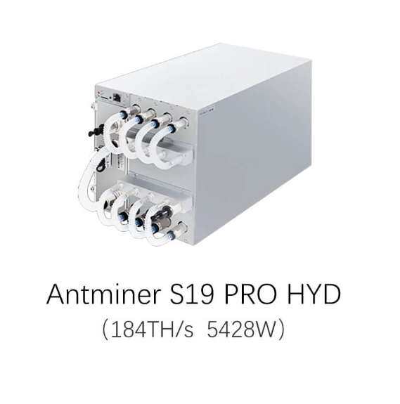 Bitmain Antminer S19 Pro Hyd. 170T 177T 184T 5428W BTC BCH BSV Bitcoin Miner Hydro-cooling Mining Machine