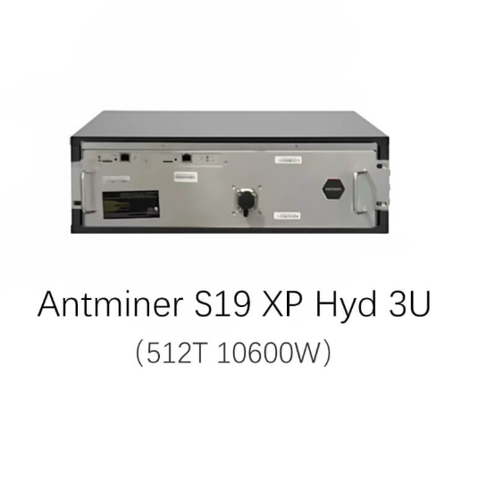 Bitmain Antminer S19 XP Hyd 3U U3S19XPH 502T 512T 10600W Bitcoin Miner