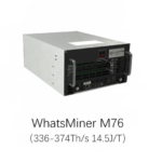 MicroBT WhatsMiner M76 336~374T 14.5J/T Bitcoin Miner Immersion Cooling