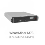 MicroBT WhatsMiner M73 470~526T 14.5J/T Hydro Bitcoin Miner