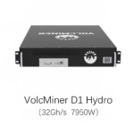 Volcminer D1 Hydro 32Gh/s 7950W Litecoin Dogecoin Bells Miner