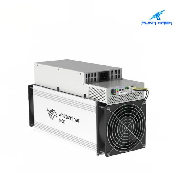 MicroBT Whatsminer M60 168T 170T 176T 178T 19.9J/TH BTC Miner Bitcoin Mining