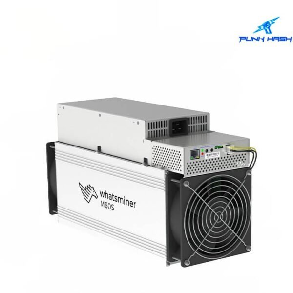 MicroBT Whatsminer M60S 18.5J/T 188T 190T Bitcoin Miner