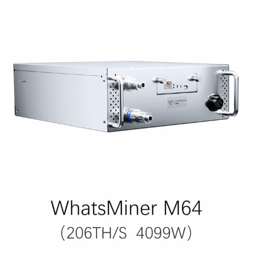 MicroBT WhatsMiner M64 206T 4099W Hydro Cooling BTC Miner Bitcoin Mining