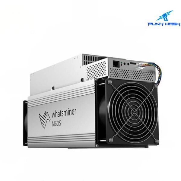 MicroBT WhatsMiner M60S+ 190T 3230W BTC Miner Bitcoin Mining Air Cooling