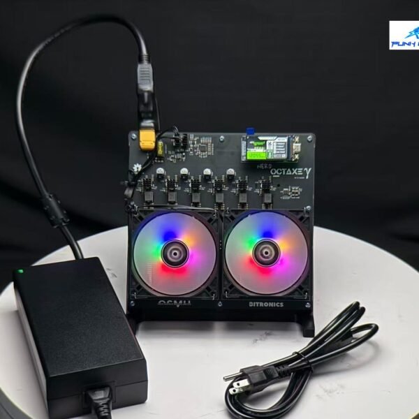 Bitaxe Nerd OCTAXEY 12T Rev 3.1